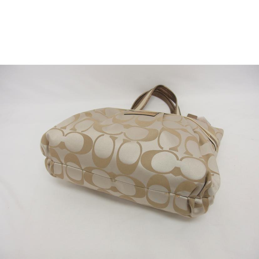 COACH コーチ /シグネチャートートバッグ/ベージュ/F15316//C12**/ABランク/04