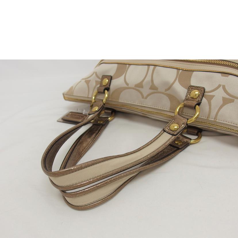 COACH コーチ /シグネチャートートバッグ/ベージュ/F15316//C12**/ABランク/04