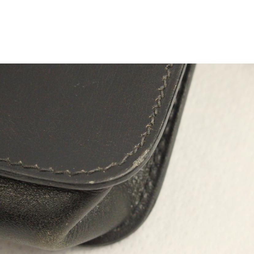 HERMES/ポシェットグリーン //□C 5T0/Bランク/62