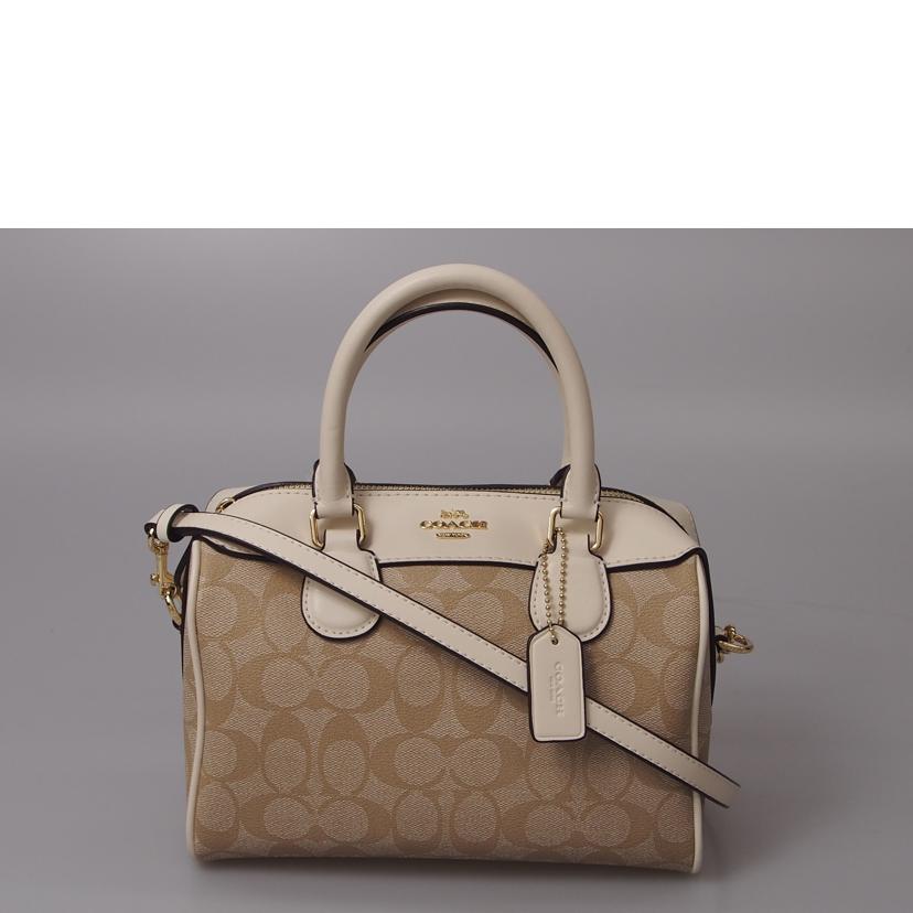 COACH コーチ/シグネチャー2WAYショルダーバッグ/F32203//D1322/Aランク/76