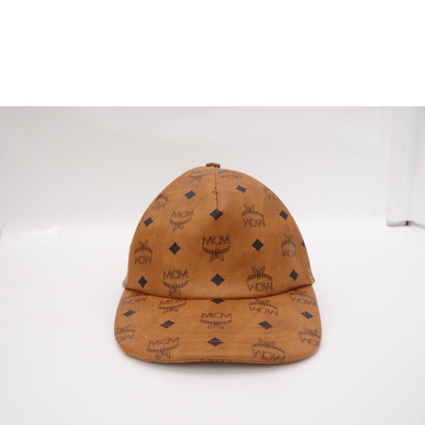 MCM エムシーエム/ヴィセトス・クラシックキャップ/キャメル/約55cm/MECAAMM02CO001//SAランク/69