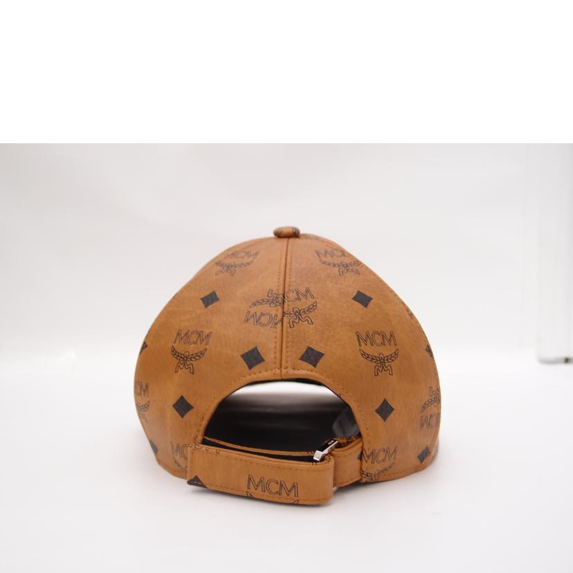 MCM エムシーエム/ヴィセトス・クラシックキャップ/キャメル/約55cm/MECAAMM02CO001//SAランク/69