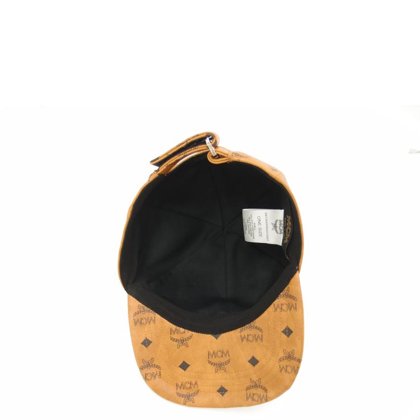 MCM エムシーエム/ヴィセトス・クラシックキャップ/キャメル/約55cm/MECAAMM02CO001//SAランク/69