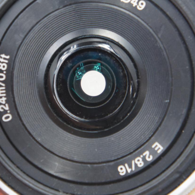 SONY/交換レンズ/E16mm F2.8 /E16mm F2.8 //0370463/Cランク/75