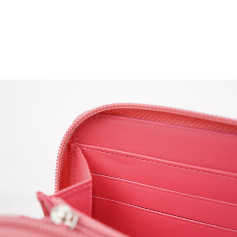 CHANEL シャネル/キャビアスキンラウンドファスナーウォレット//222*****/Aランク/67