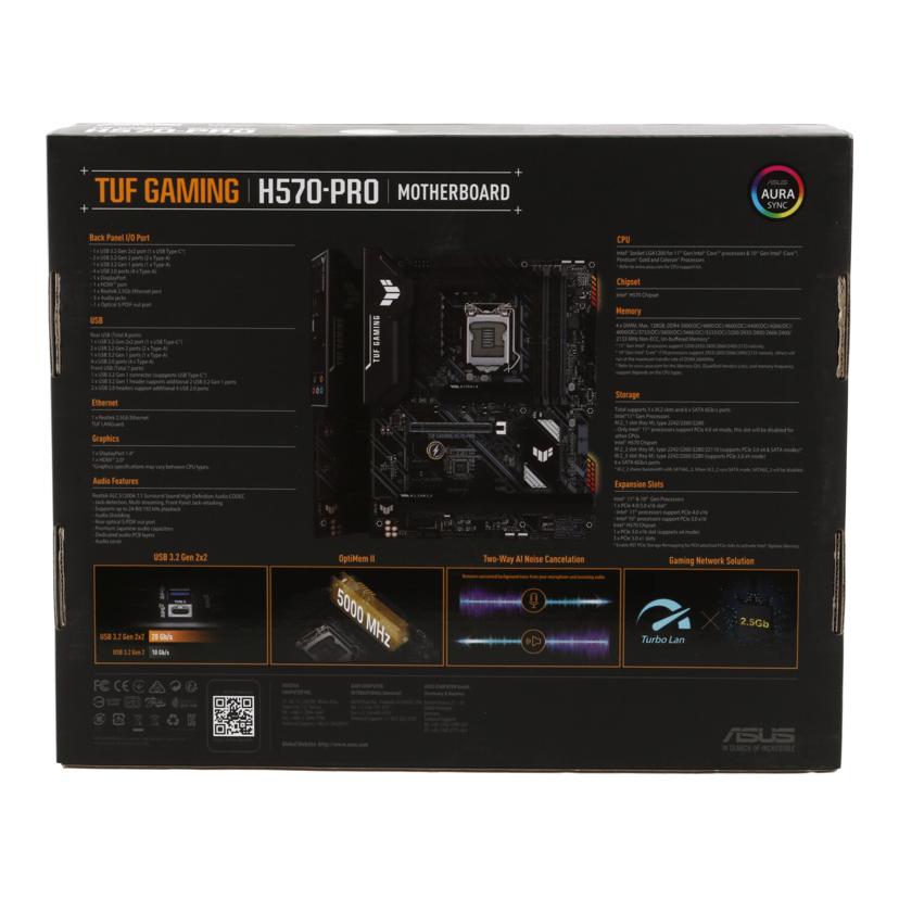 ASUS エイスース/マザーボード/TUF GAMING H570-PRO//MCM0KK057390AF7/Aランク/69