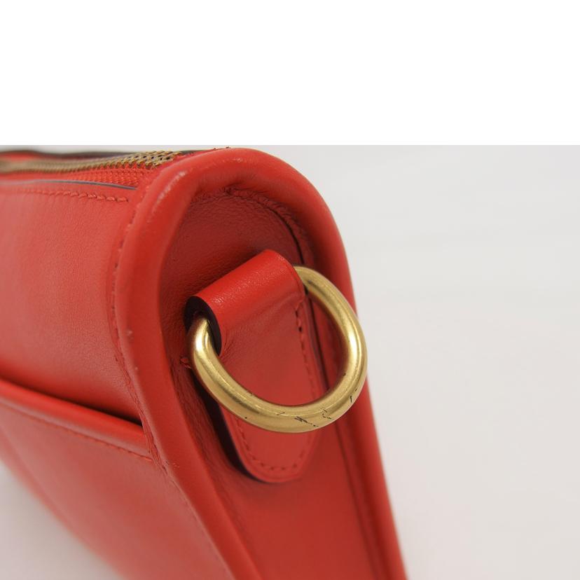 COACH コーチ/レザークラッチバッグ/オレンジ/C1592//D21**/ABランク/04