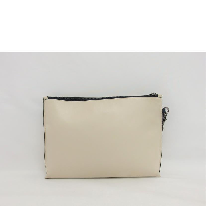 COACH コーチ セカンドバッグ/レザークラッチバッグ/アイボリー/F91269//L19**/Bランク/04