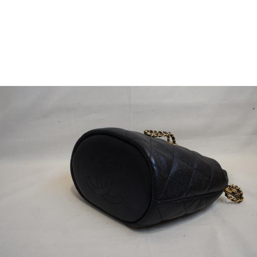 CHANEL シャネル/マトラッセバケットバッグネイビー//C2EC3E16/SAランク/92