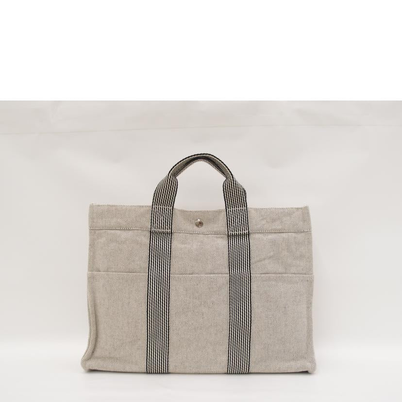 HERMES エルメス/ニューフールトゥトートMM/グレー//Aランク/69