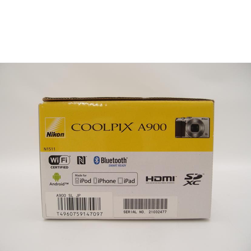 Nikon ニコン/デジタルカメラ/COOLPIX A900//21032477/SAランク/69