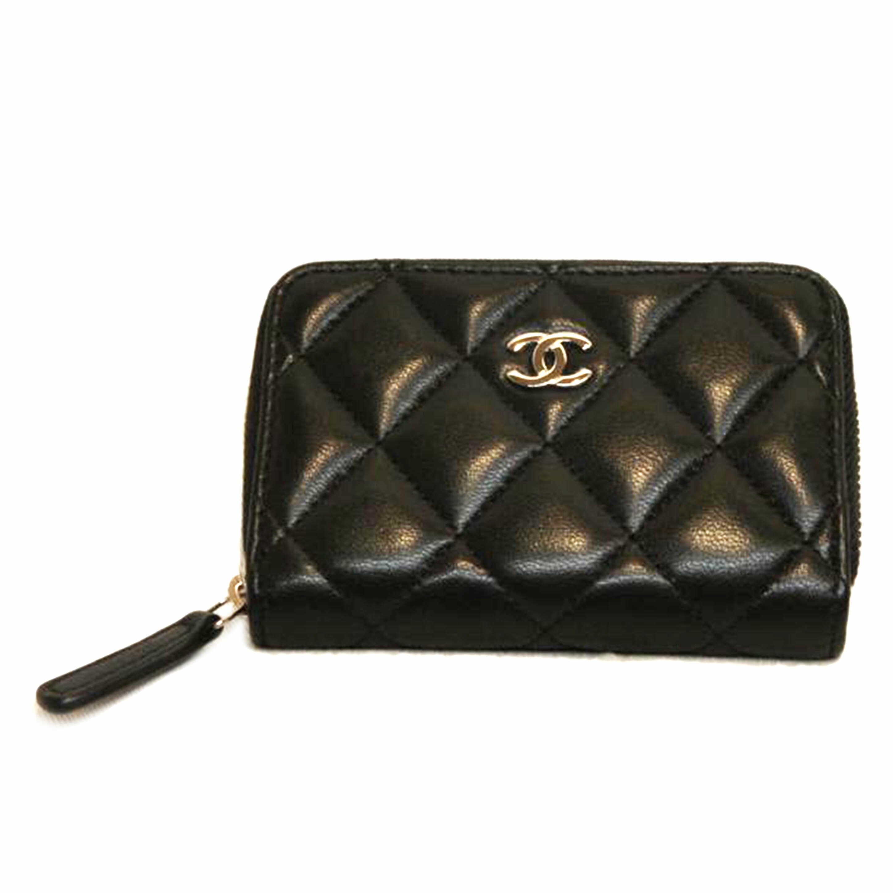 CHANEL シャネル/ラムスキンマトラッセコインケース/A69271//3178394/SAランク/92