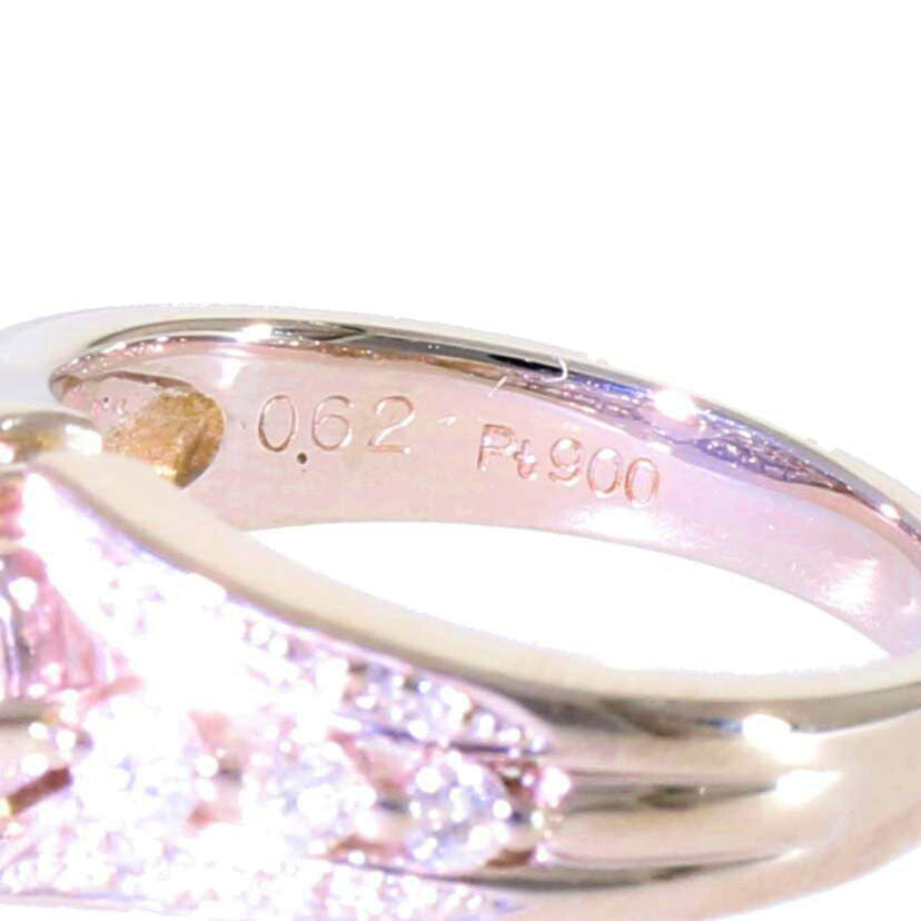 /◎PT900ダイヤリング0.62/0.30ct//Aランク/59