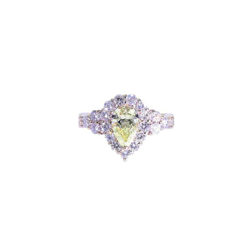 /◎PT900ダイヤリング1.013/1.00ct//Aランク/59