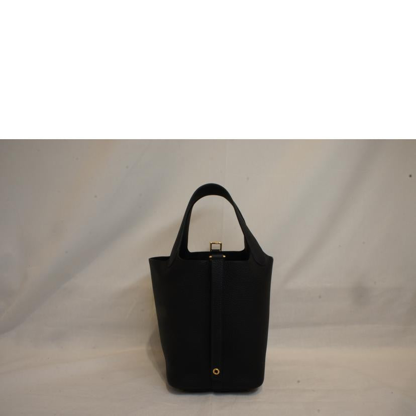 HERMES エルメス/ピコタンロックPM18/トリヨンクレマンス/ブラックG金具//U/Sランク/92