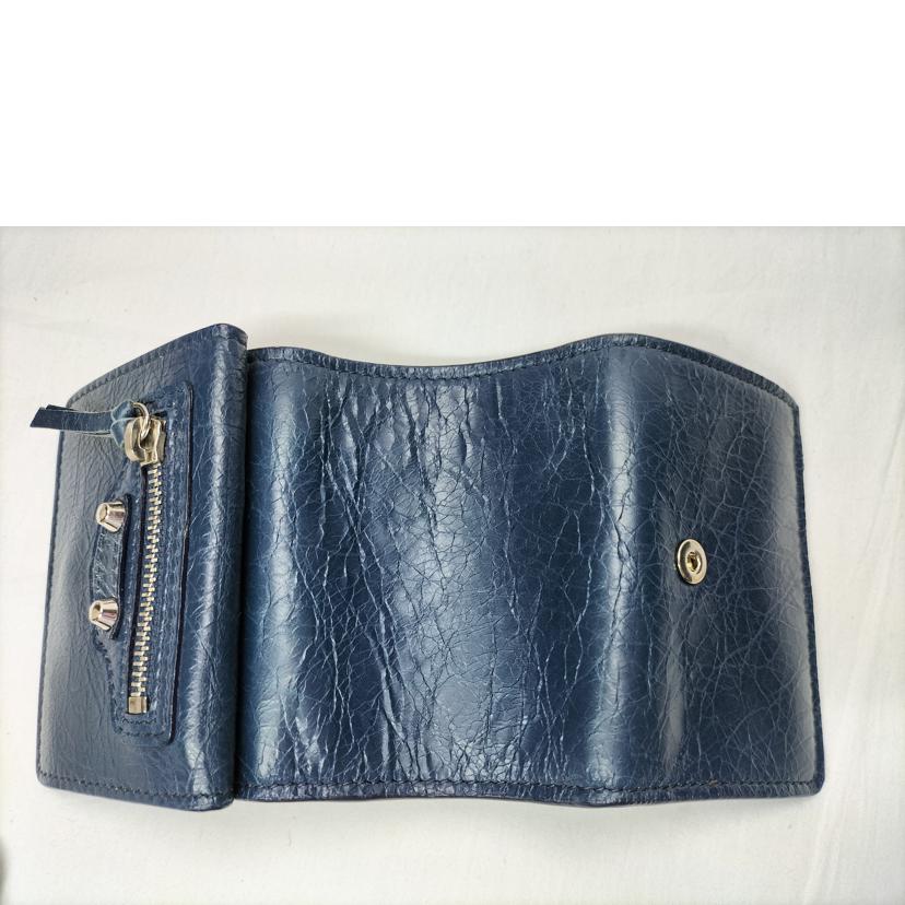 BALENCIAGA バレンシアガ/三つ折り財布 クラシックミニウォレット/477455//ABランク/52