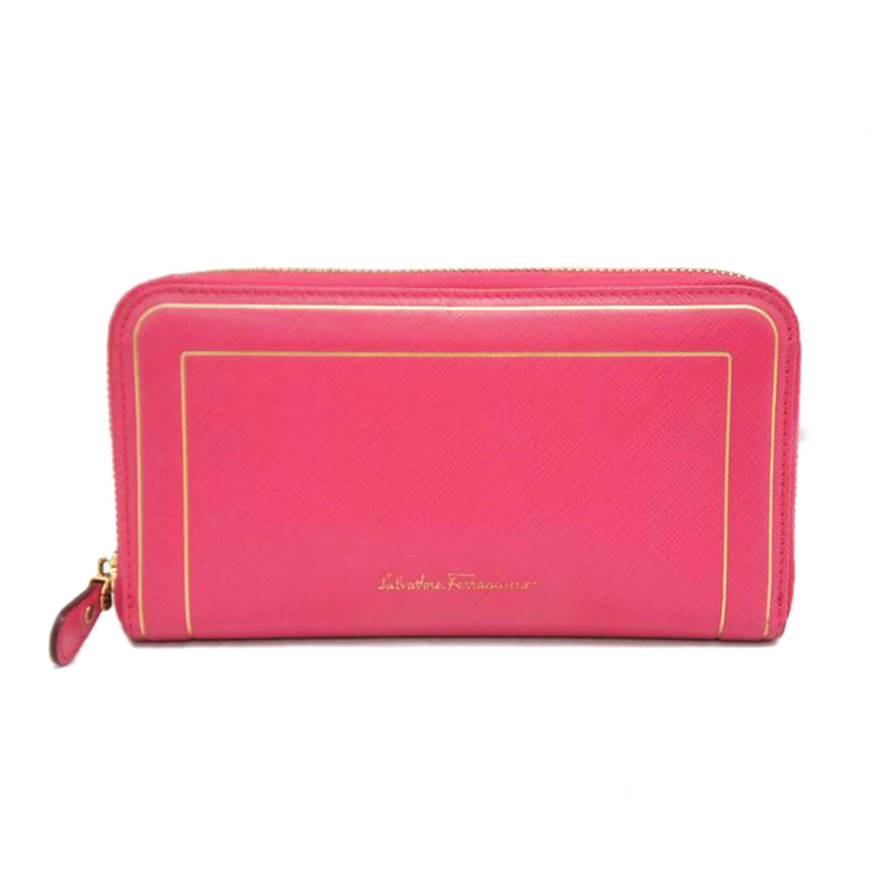 Salvatore Ferragamo サルヴァトーレフェラガモ/ジッパー財布/IY-22C588//Bランク/05