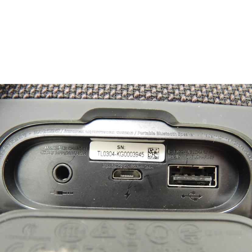 JBL ジェイビーエル/Bluetoothスピーカー/CHARGE3//TL0304-KG0003945/ABランク/69