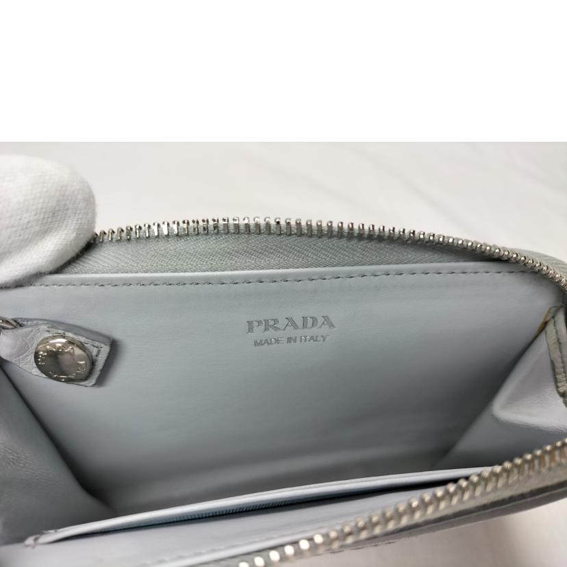 PRADA/サフィアーノ コインケース/1PP122//Bランク/52