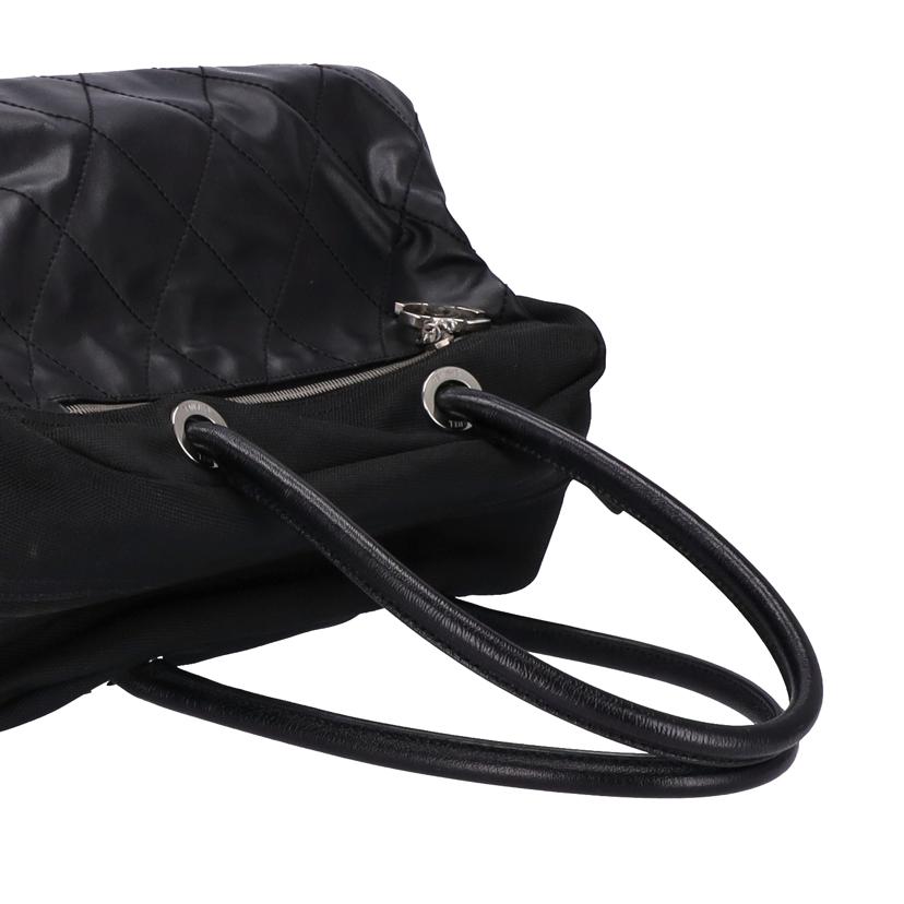 CHANEL シャネル ココマーク バッグ ブランドバッグ トートバッグ ハンドバッグ レザー レディース ブラック 黒/パリビアリッツボストン//12225956/Bランク/75