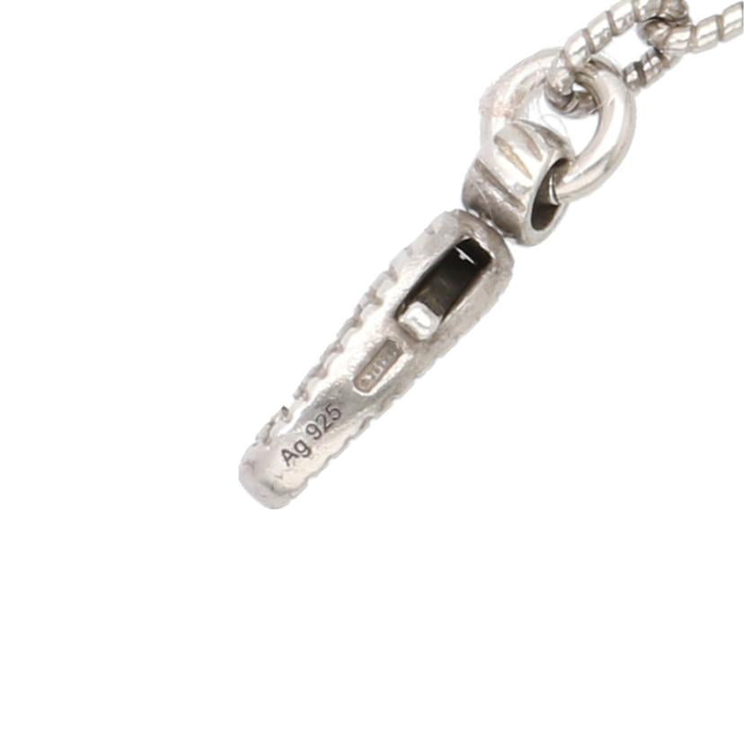 GUCCI/Ag925インターロッキングネックレス/44cm//Aランク/75