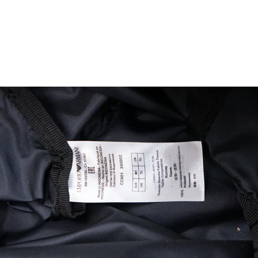 EMPORIO ARMANI エンポリオアルマーニ/EMPORIO ARMANI リュック//ABランク/67