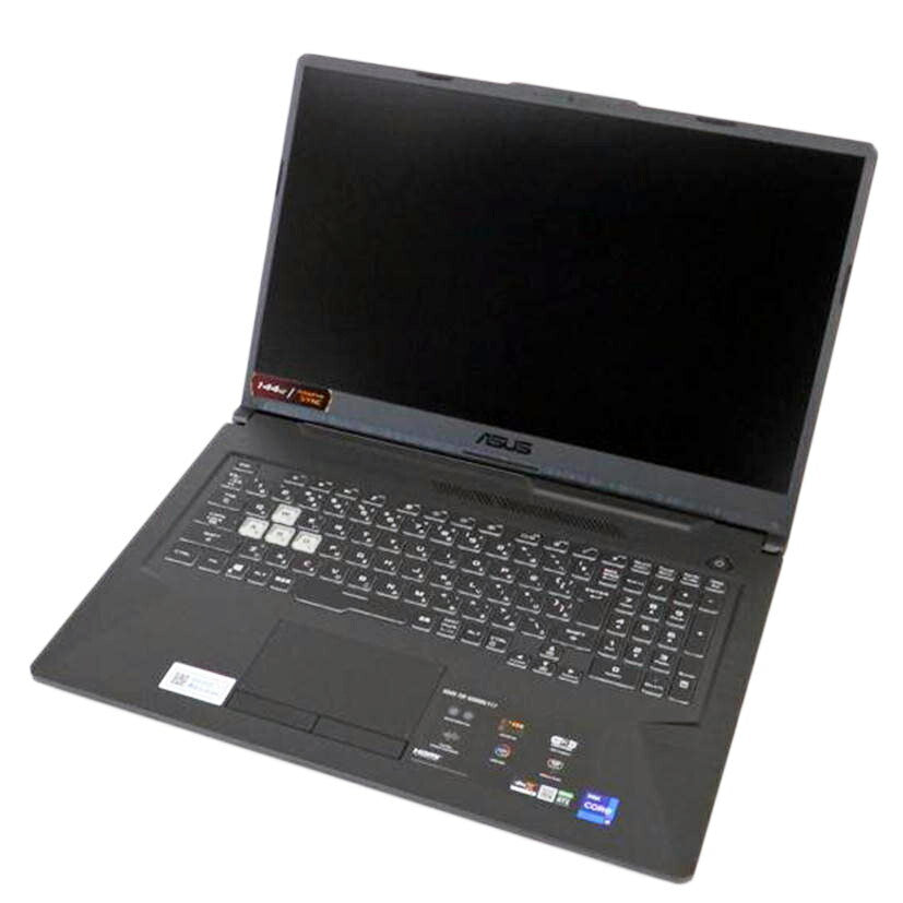 ASUS エイスース/ゲーミングPC/TUF Gaming F17 FX706HM/FX706HM-HX073T//MBNRCX03W50446B/Aランク/72