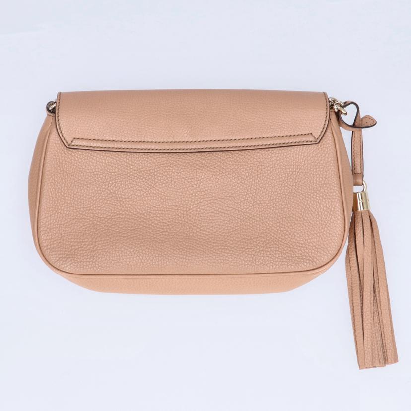 GUCCI グッチ バッグ ブランドバッグ ショルダーバッグ 斜め掛け レザー レディース ベージュ/ソーホーチェーンショルダー/536224//213317/Aランク/75