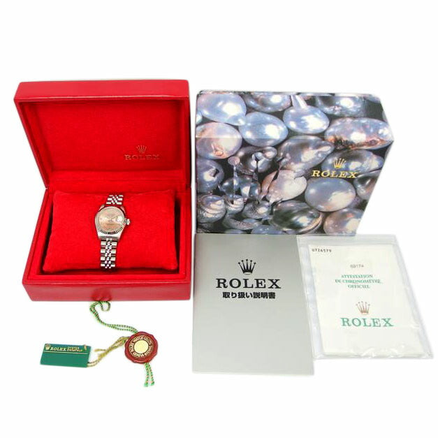 ROLEX ロレックス/DATE JUST /ピンク文字盤/69174//U726579/ABランク/83
