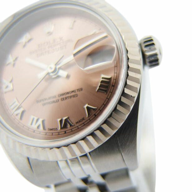 ROLEX ロレックス/DATE JUST /ピンク文字盤/69174//U726579/ABランク/83