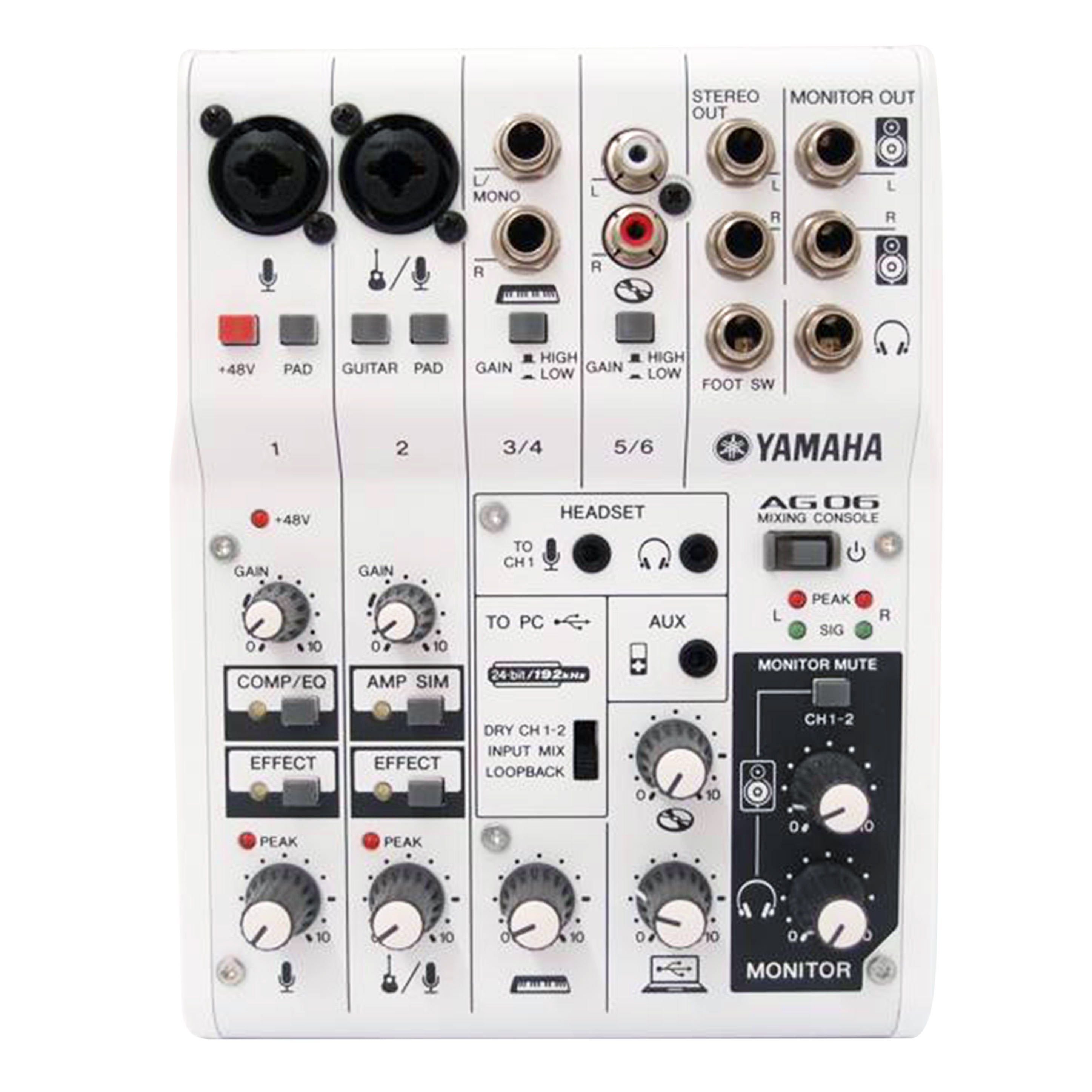 YAMAHA ヤマハ/ウェブキャスティングミキサー/AG06//02612/Aランク/69