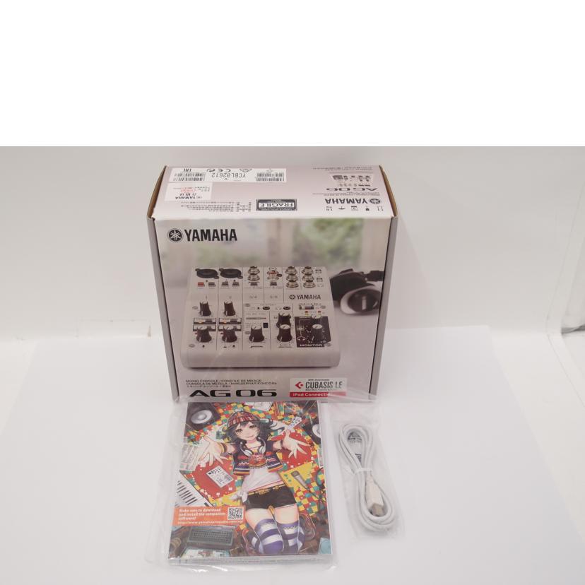 YAMAHA ヤマハ/ウェブキャスティングミキサー/AG06//02612/Aランク/69