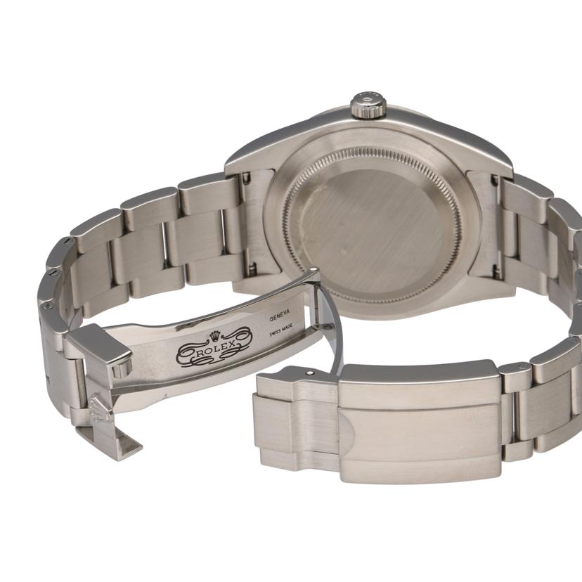 ROLEX ロレックス 腕時計 2010年頃製造 新品仕上済 前期型 ブラックダイアル ステンレス メンズ 自動巻き/エクスプローラー1・ブラックアウト/G番/214270//G16**********/SAランク/75