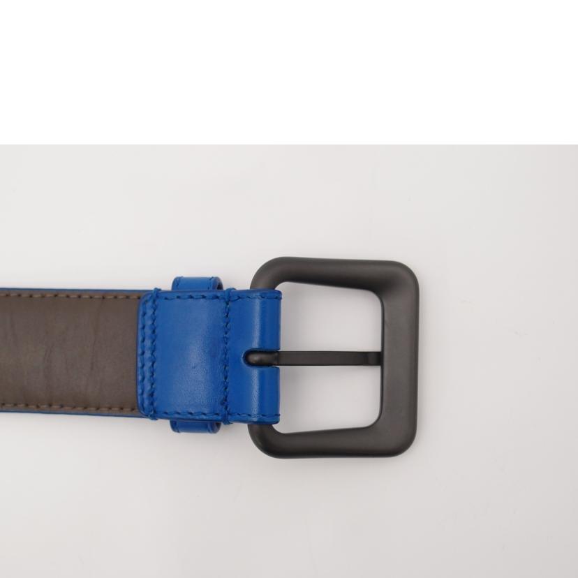 BOTTEGA VENETA ボッテガ・ヴェネタ/イントレチャート・レザーベルト/ブルー//ABランク/69