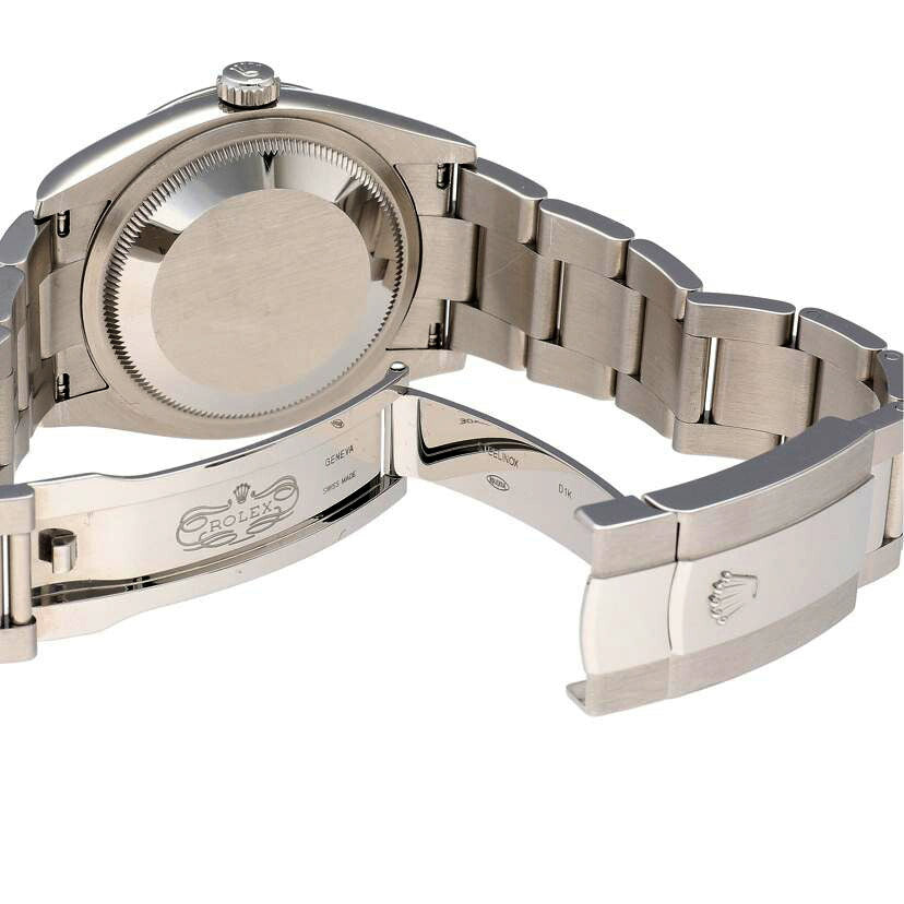 ROLEX ロレックス ランダムシリアル 2019年ギャラ ステンレス メンズ/デイトジャスト36・ブラック/ランダム番/126200//952*****/Aランク/92