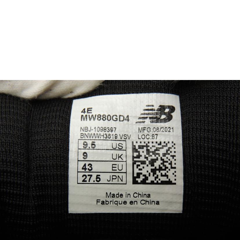 new balance ニューバランス/new balance ローカットスニーカー/MW880GD4//SAランク/69