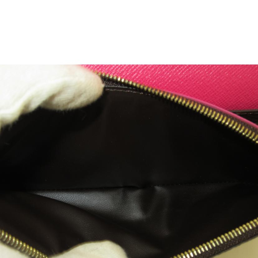 LV/ポルトフォイユ・エミリー/モノグラム・フラワー/M68313//CA3***/ABランク/63