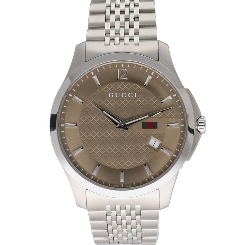 GUCCI グッチ/Gタイムレス・デイト/メンズ/クオーツ/YA126310//174*****/ABランク/84