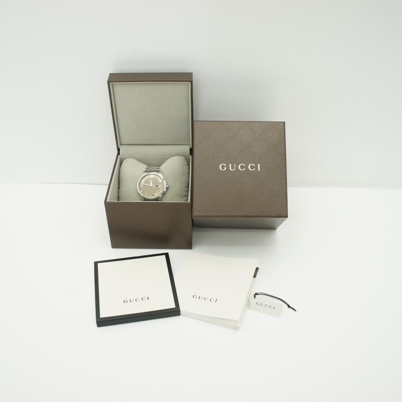 GUCCI グッチ/Gタイムレス・デイト/メンズ/クオーツ/YA126310//174*****/ABランク/84