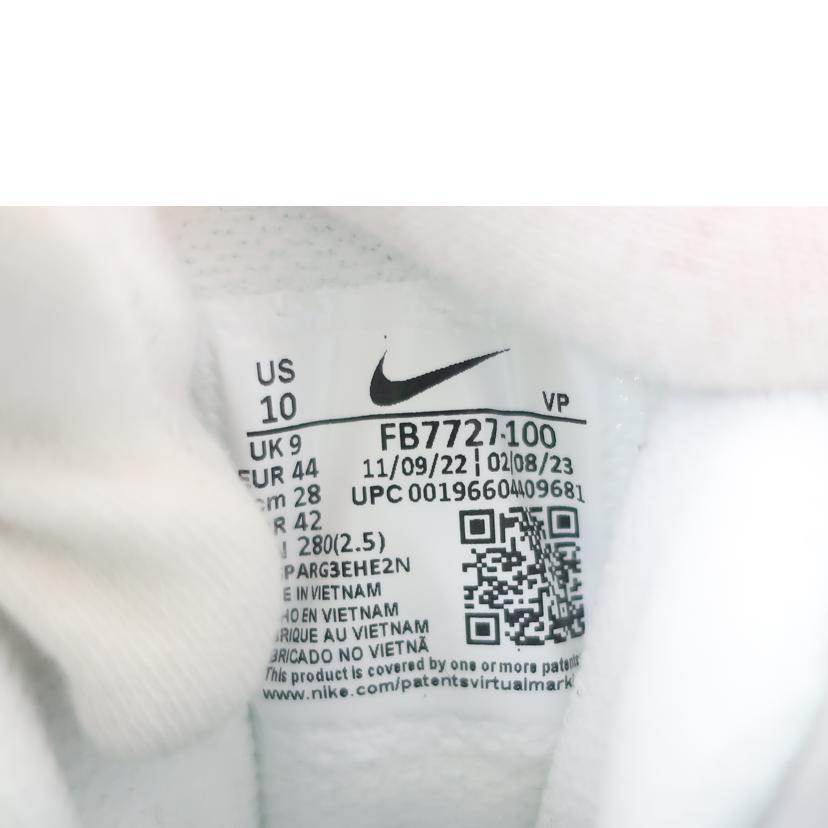 NIKE ナイキ/エアペニー2/28.0cm/AIR PENNY2 ホワイト ブラック ライトグレー/FB7727-100//SAランク/65