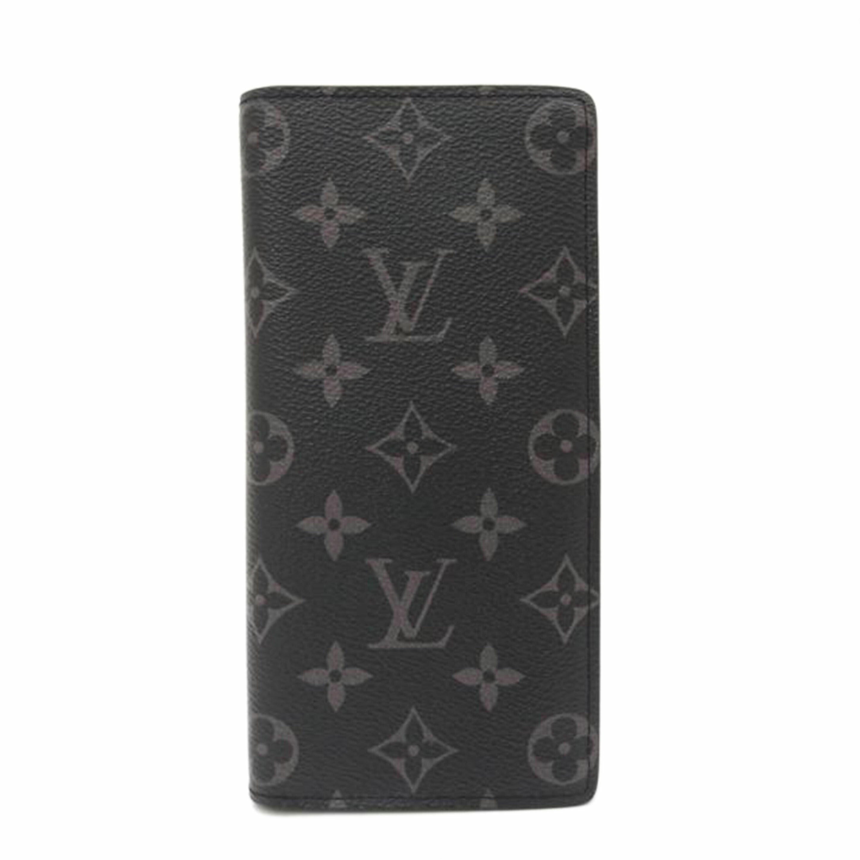 ＬＯＵＩＳ ＶＵＩＴＴＯＮ ルイ・ヴィトン 長財布 二つ折り ブラック ...