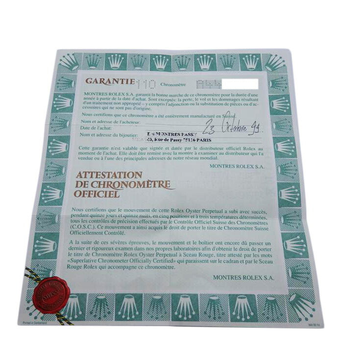 ROLEX ロレックス 腕時計 1998年頃製造 新品仕上済 ステンレス 黒 メンズ 自動巻き/GMTマスター/ブラックベゼル/A番/16700//A44**********/Aランク/93