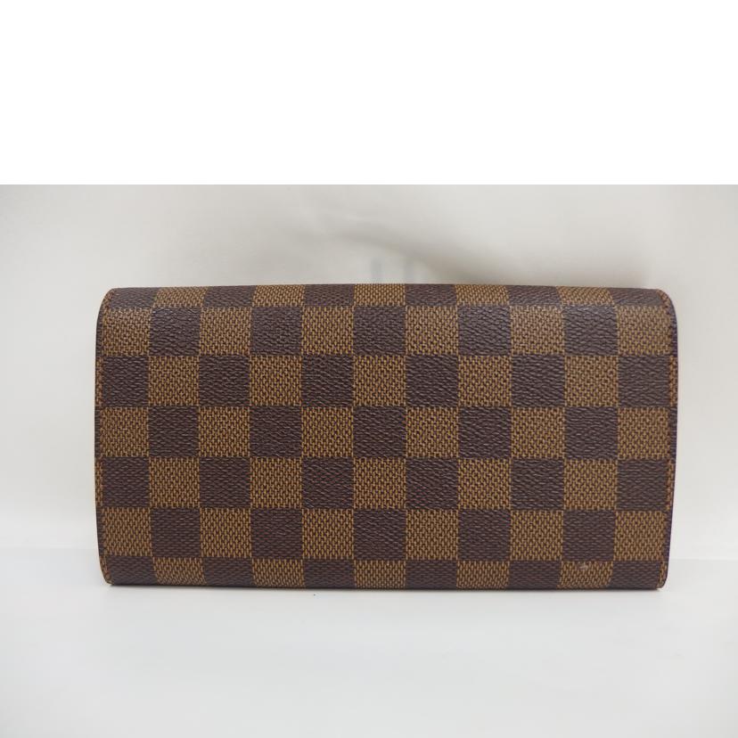LV ルイ・ヴィトン/ポルトフォイユ・サラ/ダミエ/エベヌ/N61734//CT2***/Aランク/82