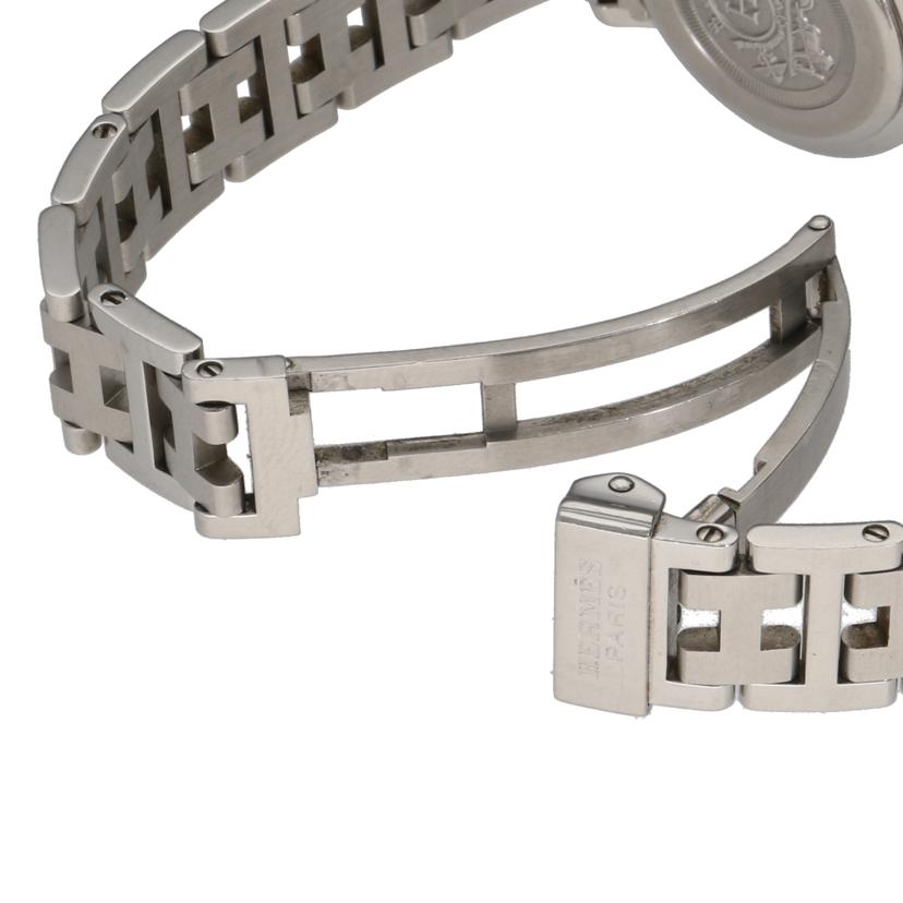 HERMES エルメス/クリッパー・グレー/レディース/クオーツ/CL4.210//203****/Bランク/93