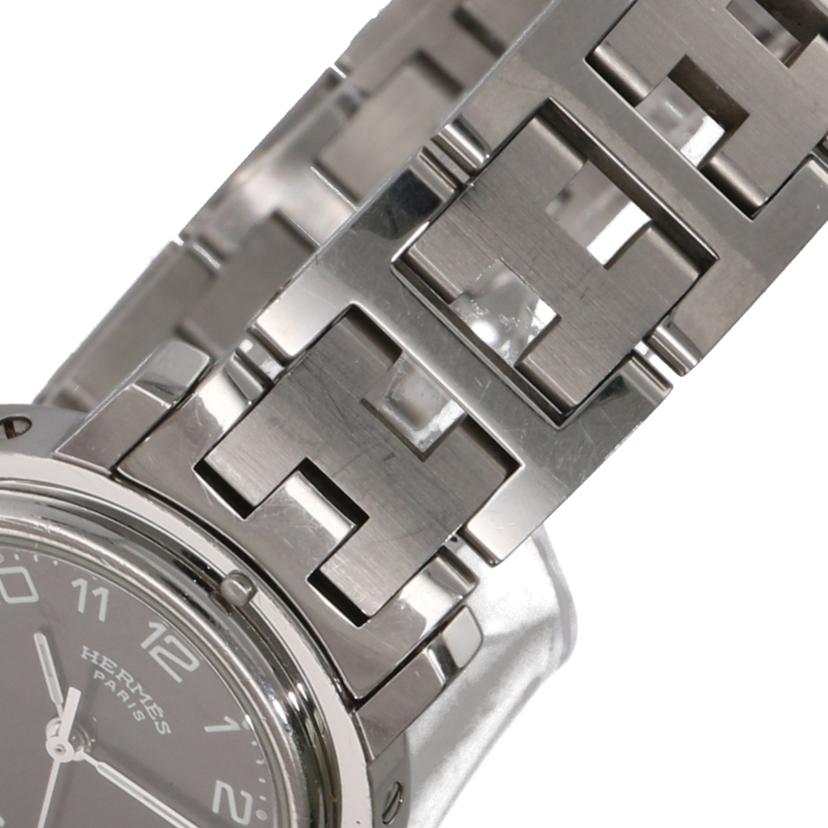 HERMES エルメス/クリッパー・グレー/レディース/クオーツ/CL4.210//203****/Bランク/93