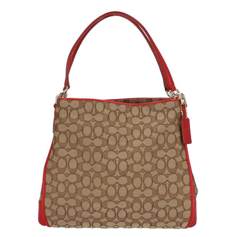 COACH コーチ/アウトラインシグネチャーフィービーショルダー/F36424//F1557/ABランク/75