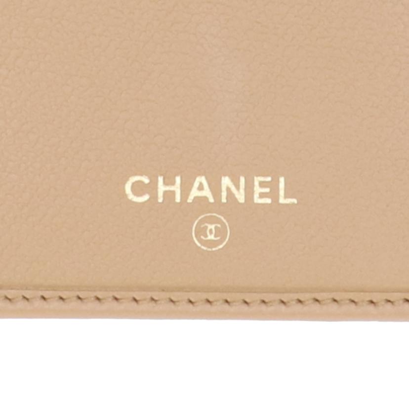 CHANEL シャネル/ココボタンWホック長財布//839****/Bランク/75