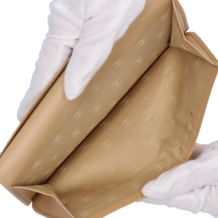 CHANEL シャネル/ココボタンWホック長財布//839****/Bランク/75