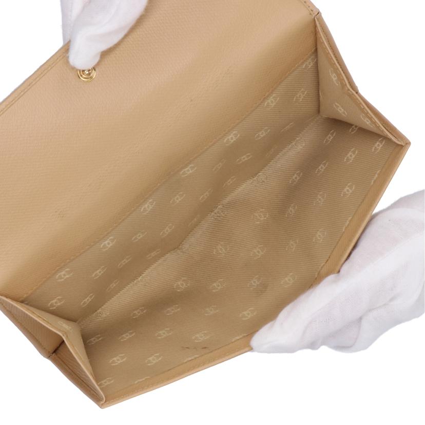 CHANEL シャネル/ココボタンWホック長財布//839****/Bランク/75