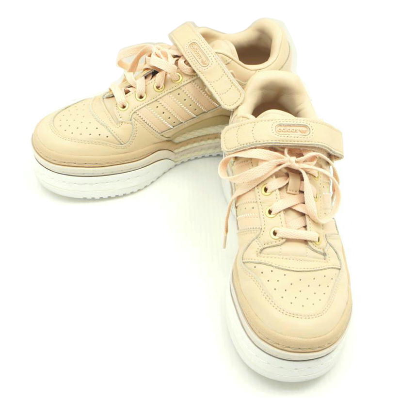 adidas アディダス/トリプルプラットフォーラムロー/ハロブラッシュ/オフホワイト/H05052//サイズ:24.5cm/ABランク/75